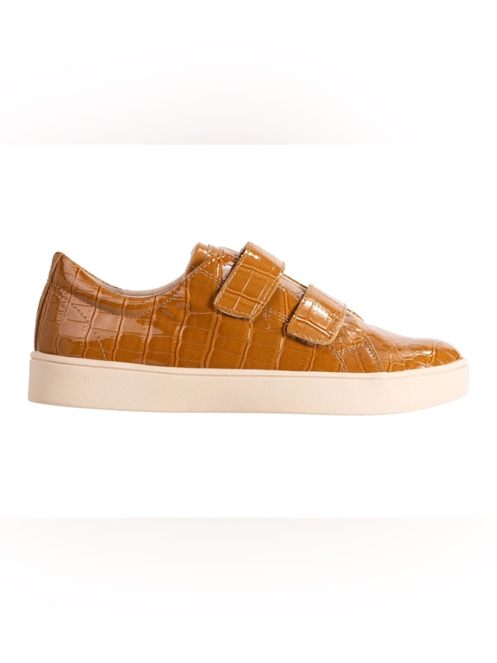 WACO Shoe Company Revitalign Malibu Bella Patent Croco in Tan NEW IN BOX, SZ 7.5